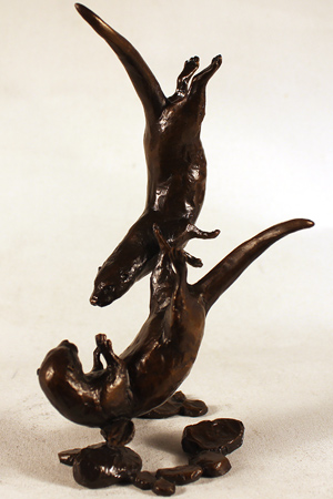 Michael Simpson, Bronze, The Tumble, click to enlarge