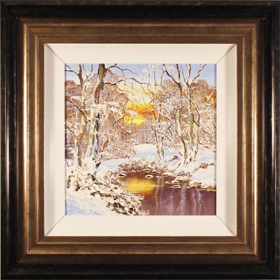 Terry Evans, Original oil painting on canvas, Winter in the Yorkshire Dales, click to enlarge