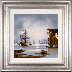 Alex Hill, Original oil painting on panel, The Horizon's Song