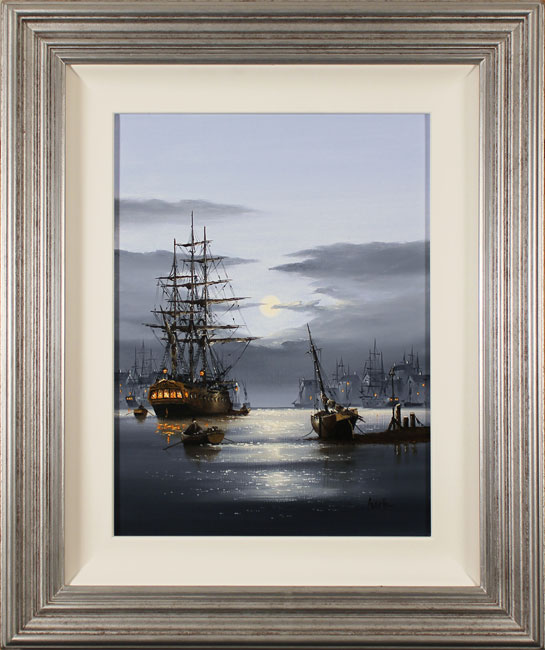 Alex Hill, Original oil painting on canvas, Shining Harbour , click to enlarge