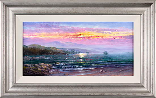 Andrew Grant Kurtis, Original oil painting on canvas, Lakeland Breeze, Windermere 