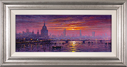 Andrew Grant Kurtis, Original oil painting on canvas, Thames Sparkle