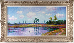 Andrew Grant Kurtis, Original oil painting on panel, Summertime Breeze
