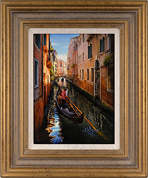 Andrew Talbot, Original oil painting on panel, Venice Morning