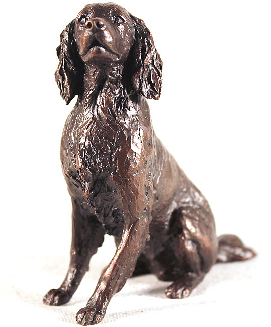 Michael Simpson, Bronze, Medium Springer Spaniel, click to enlarge