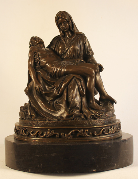 Bronze Statue, Bronze, Pieta, click to enlarge