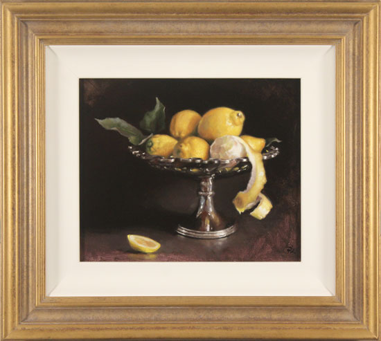 Caroline Richardson, Original oil painting on canvas, Lemons, click to enlarge