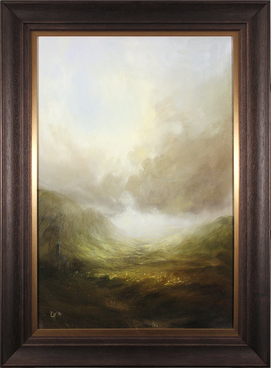 Clare Haley, Original oil painting on panel, True Light of the North
