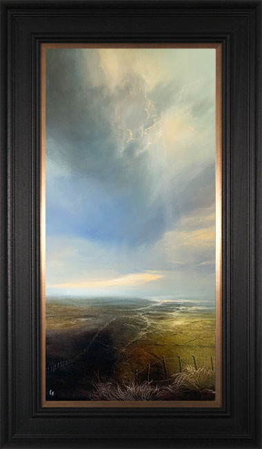Clare Haley, Original oil painting on panel, Time to Head Back