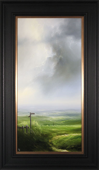 Clare Haley, Original oil painting on panel, Show the Way