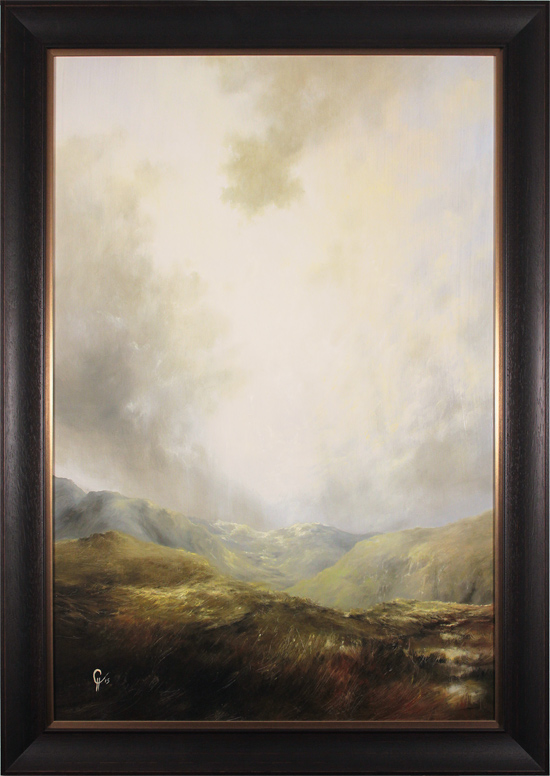 Clare Haley, Original oil painting on panel, To Stand and Stare