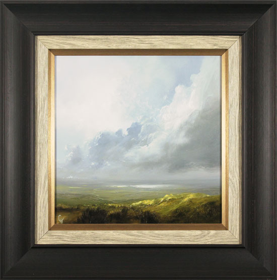 Clare Haley, Original oil painting on panel, Out in the Open