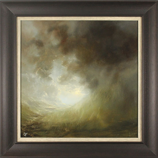 Clare Haley, Original oil painting on panel, Chasing the Light, click to enlarge