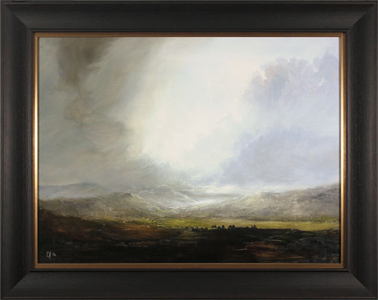 Clare Haley, Original oil painting on panel, In Command of the Skies, click to enlarge