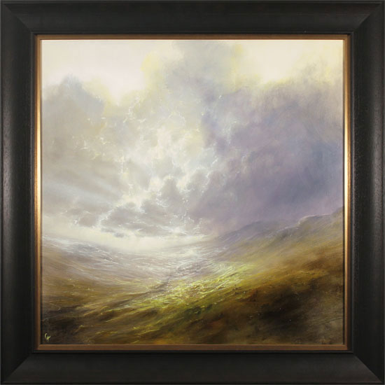 Clare Haley, Original oil painting on panel, Ray of Light