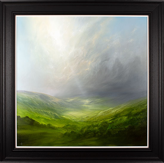 Clare Haley, Original oil painting on panel, Yorkshire Dreaming