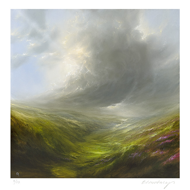 Clare Haley, Signed limited edition print, Heading North