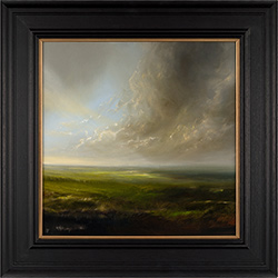 Clare Haley, Original oil painting on panel, Catching the Light