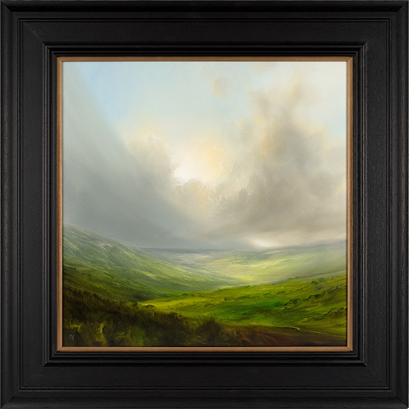 Clare Haley, Original oil painting on panel, Way of the North