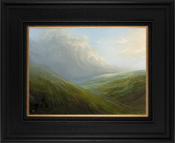 Clare Haley, Original oil painting on panel, Sky High