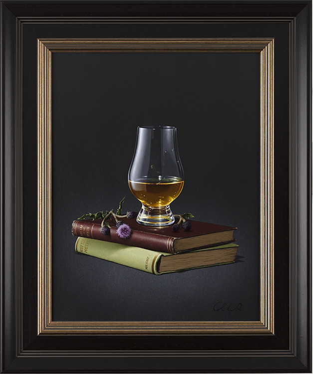 Colin Wilson, Original acrylic painting on board, Nectar of the North