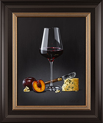 Colin Wilson, Original acrylic painting on board, Autumn Claret