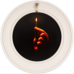 Colin Wilson, Original acrylic painting on board, Out of the Black