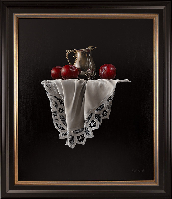 Colin Wilson, Original acrylic painting on board, The Shadowed Bloom