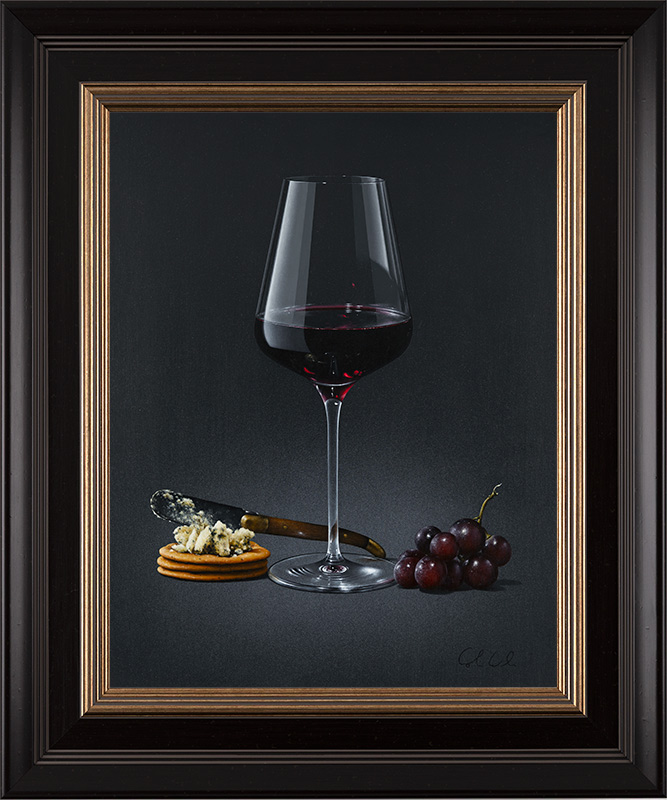Colin Wilson, Original acrylic painting on board, An Acquired Taste