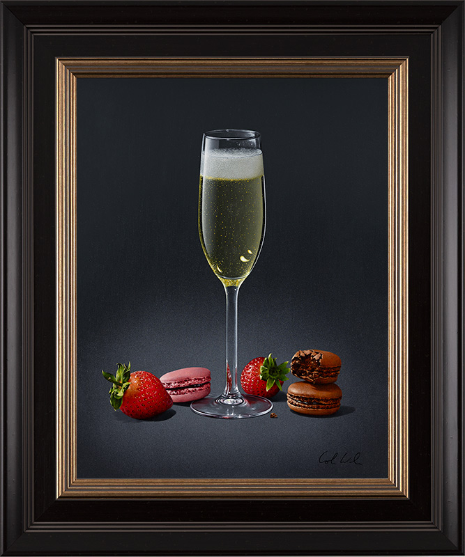 Colin Wilson, Original acrylic painting on board, Little Luxuries
