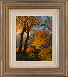 Daniel Van Der Putten, Original oil painting on panel, Arncliffe Wood, Glaisdale