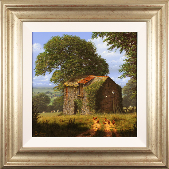 Edward Hersey, Original oil painting on canvas, Summer's Glory, click to enlarge