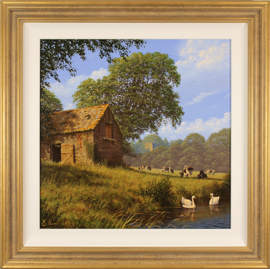 Edward Hersey, Original oil painting on canvas, Lost Days of Summer