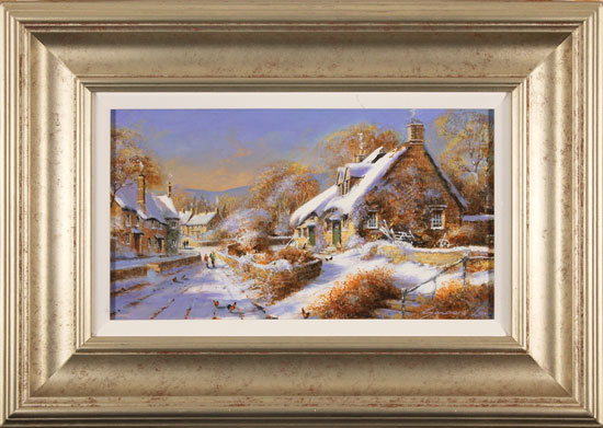 Gordon Lees, Original oil painting on panel, A Light Dusting, click to enlarge