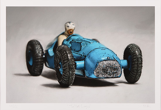 Ian Rawling, PS, Signed limited edition print, Talbot Lago