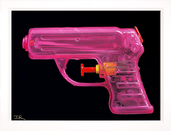 Ian Rawling, Pastel, Pink Water Pistol