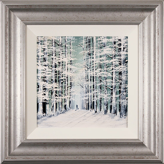 Jay Nottingham, Original oil painting on panel, The Winter Wood