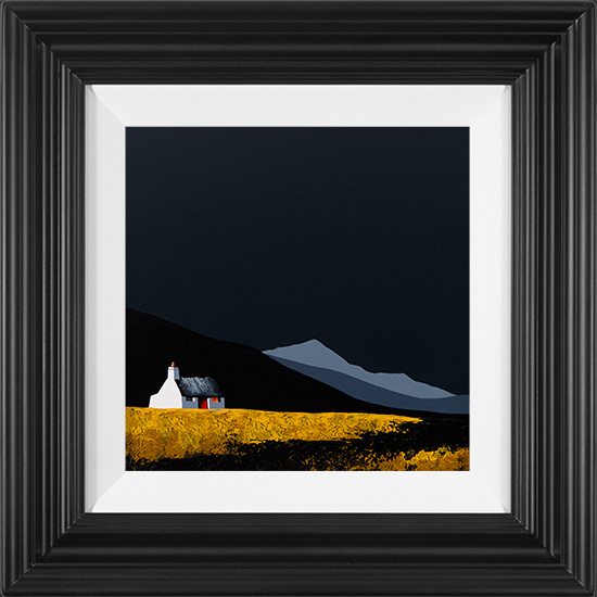 Jay Nottingham, Original oil painting on panel, Rapeseed Cottage