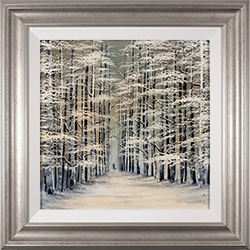 Jay Nottingham, Original oil painting on panel, Winter Wonderland