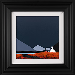 Jay Nottingham, Original oil painting on panel, Lava Cottage