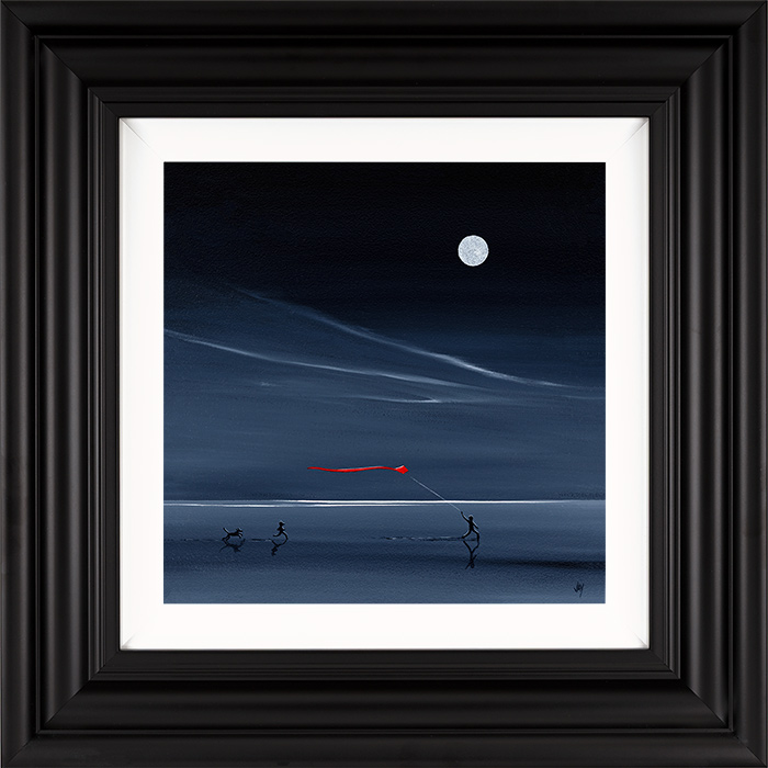 Jay Nottingham, Original oil painting on panel, Midnight Games