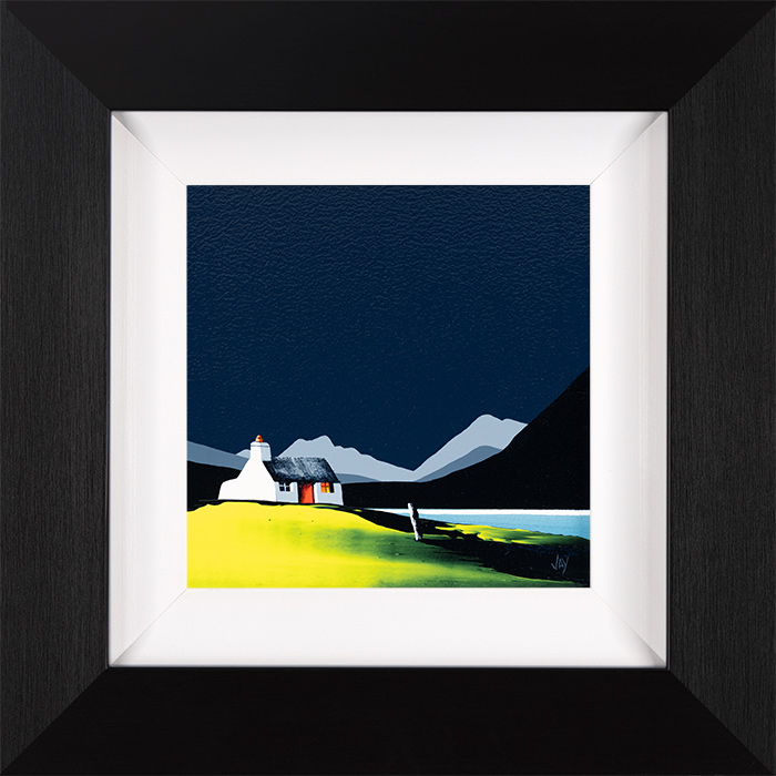 Jay Nottingham, Original oil painting on panel, Bay View Cottage
