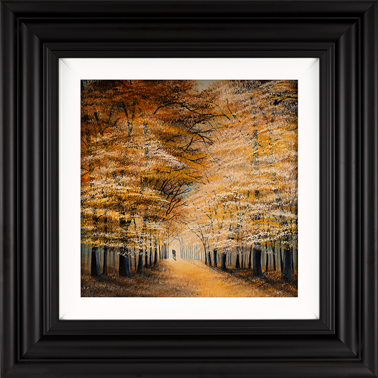 Jay Nottingham, Original oil painting on panel, In the Copper Woods