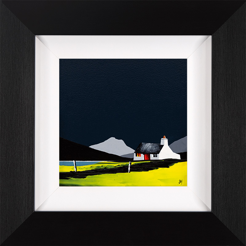 Jay Nottingham, Original oil painting on panel, Fresh Night Air
