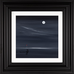 Jay Nottingham, Original oil painting on panel, Midnight Stroll