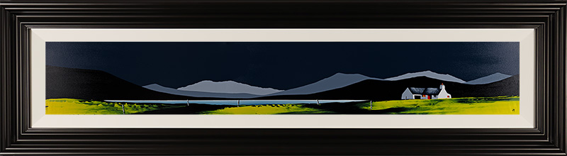 Jay Nottingham, Original oil painting on panel, Fisherman's Cottage