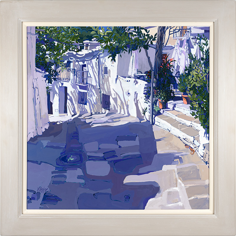 Jennifer Irvine, RGI RSW, Watercolour, Capileira Village, Evening, Alpujarra
