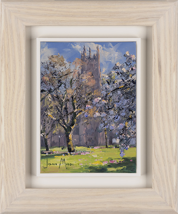 Julian Mason, Original oil painting on canvas, Dean's Park
