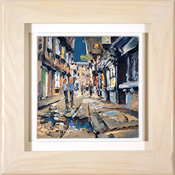 Julian Mason, Original oil painting on canvas, The Shambles, York