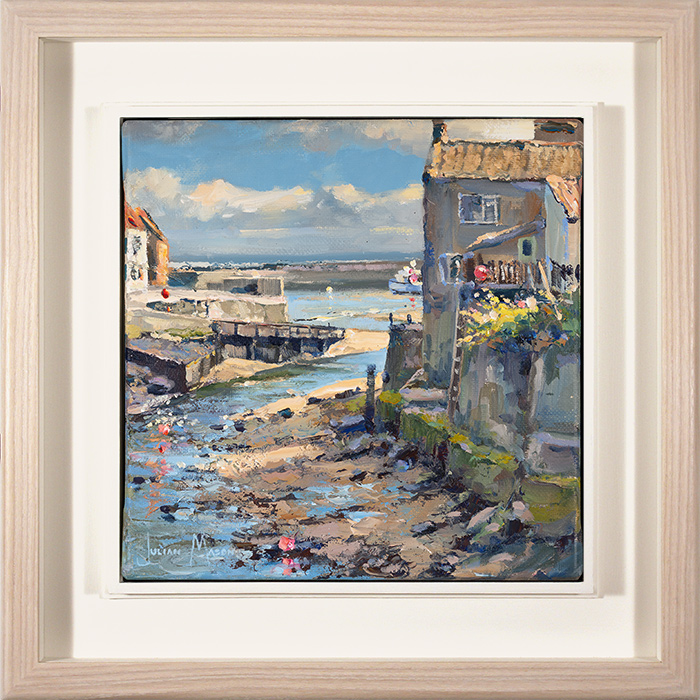 Julian Mason, Original oil painting on canvas, Staithes Beck